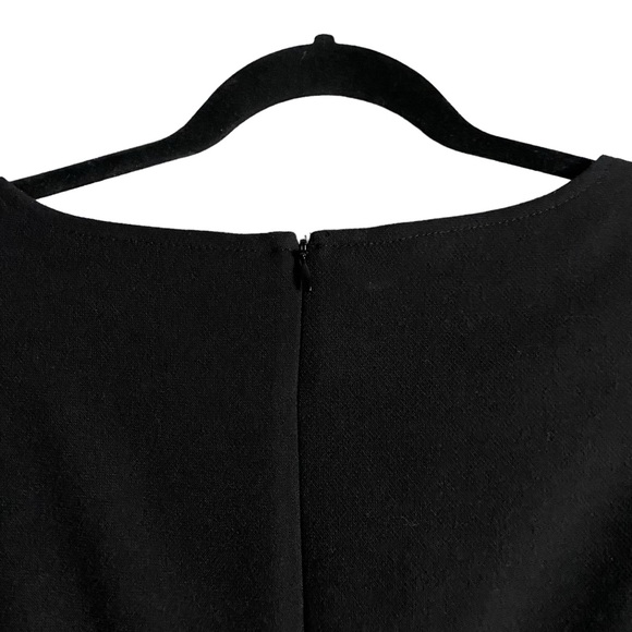 Talbots Petites Women's Black Short Sleeve Evening Dress - Picture 6 of 7